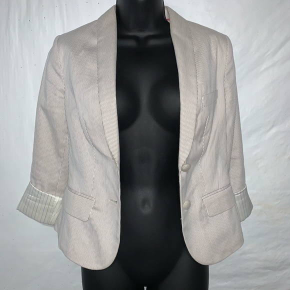 Express Jackets & Blazers - Express Pinstripe Blazer